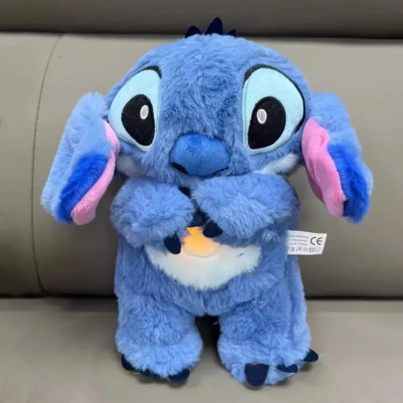 Disney Halloween Stitch Plush Doll - Soothing Anime Toy for Children, Ideal for Light Sleep and Gift Giving